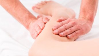 Drenaje linfático en las piernas