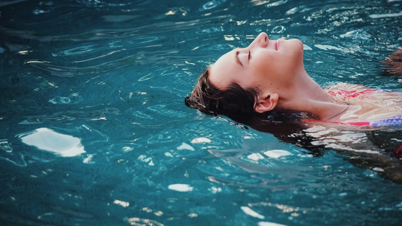 Sesión de hidroterapia