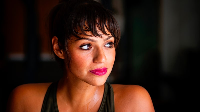 Por qué se suda tanto al practicar deporte 1 Chica sudada después de hacer ejercicio