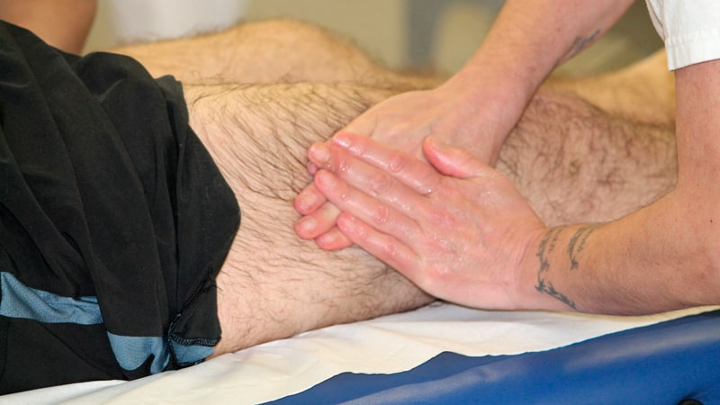 Masaje tras competición