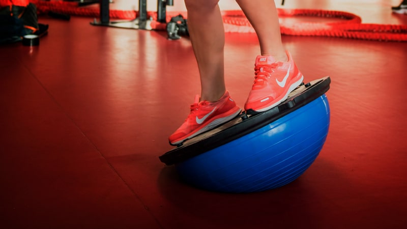 Entrenamiento con plataformas inestables