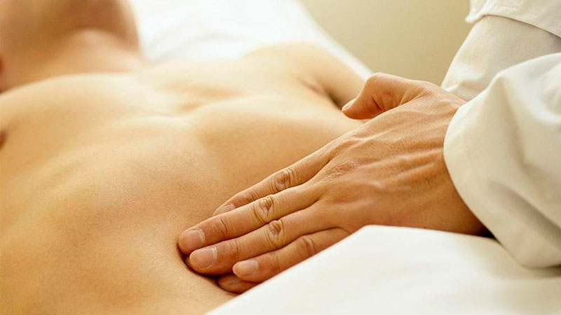 Corrección de disfunciones osteopáticas viscerales