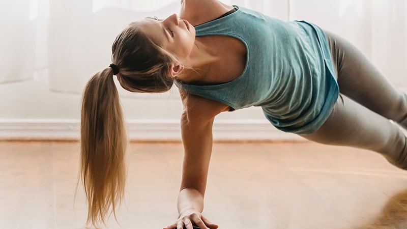 Tabla lateral en PIlates