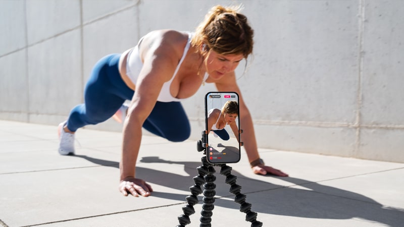 Entrenadora se graba en Instagram