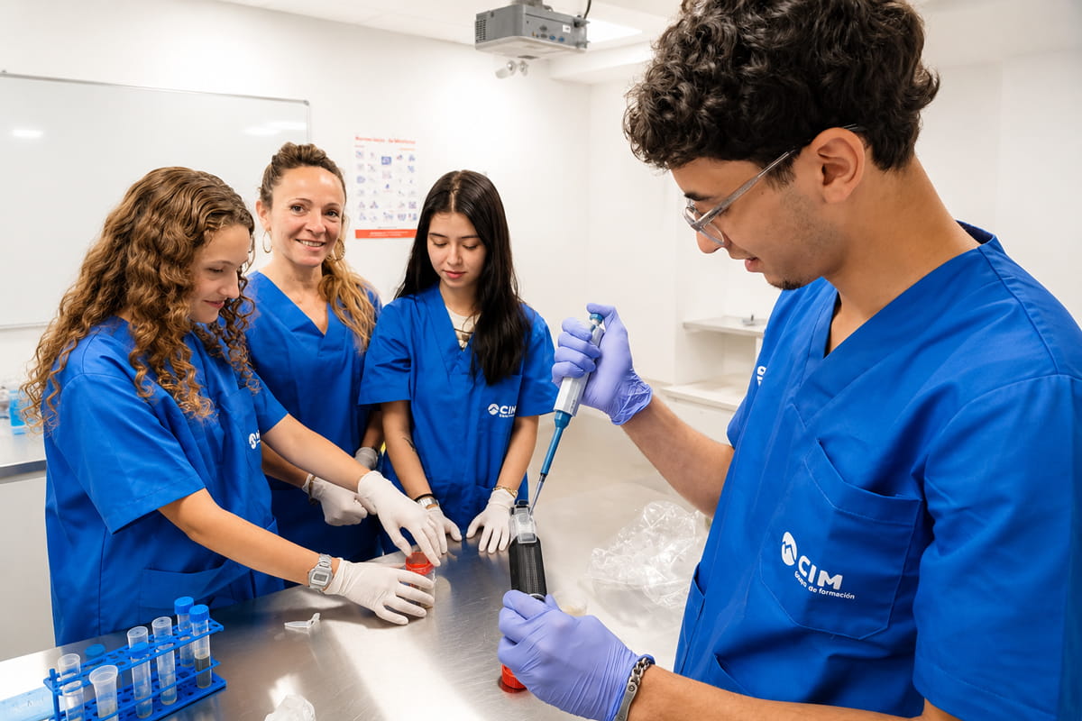 Auxiliar laboratorio