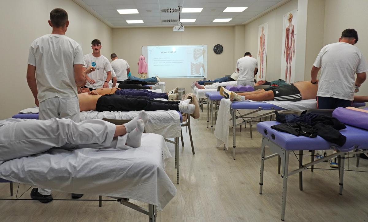 Clase especialización en quiromasaje