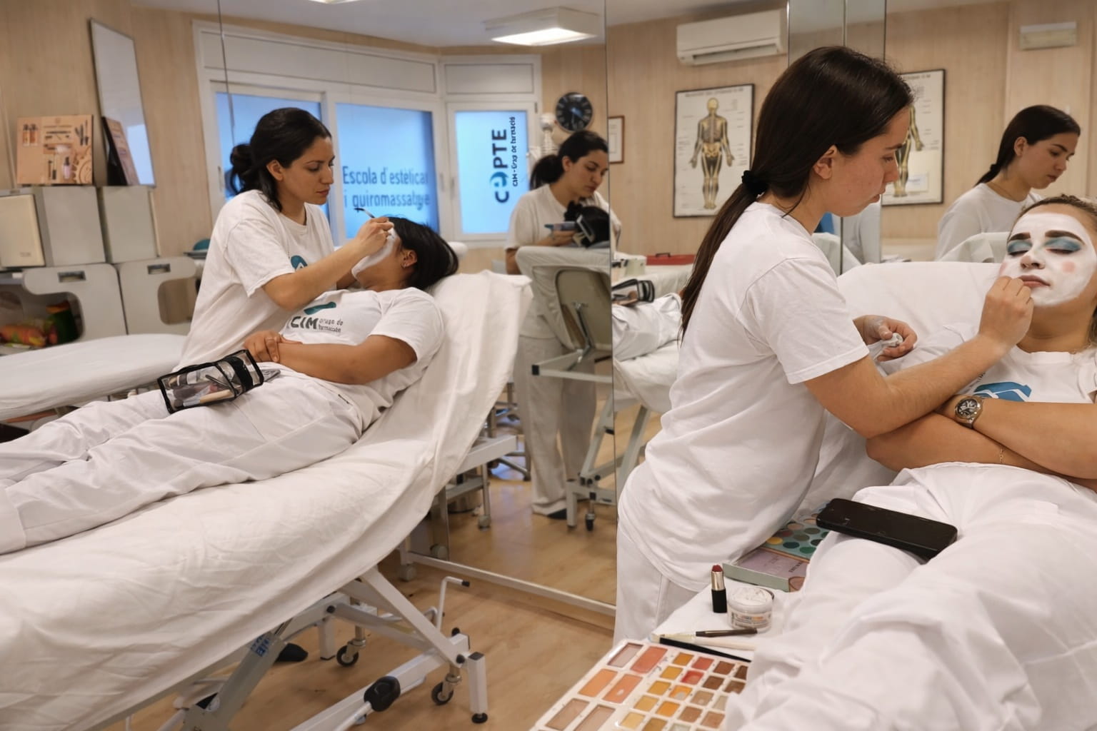 Clase maquillaje Girona