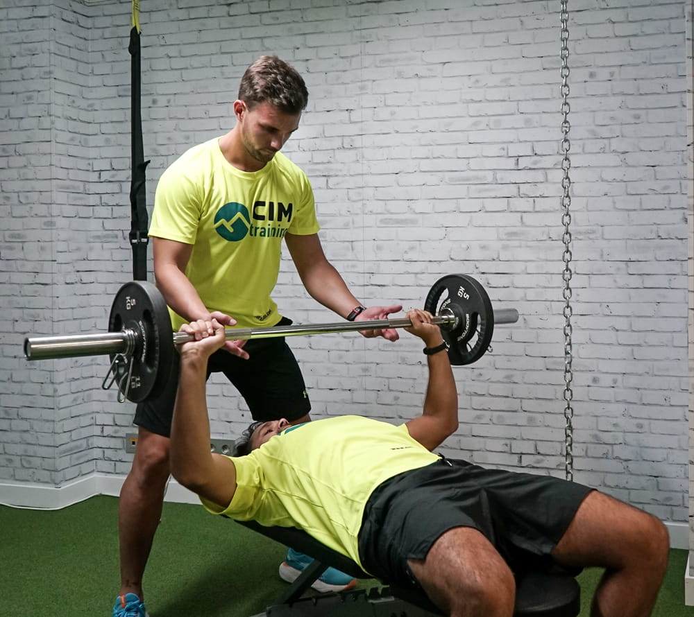 Entrenador después del curso