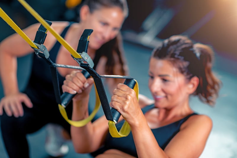 Entrenamiento suspensión
