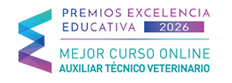 Premio Excelencia Educativa 2026 Auxiliar Tecnico Veterinario Online