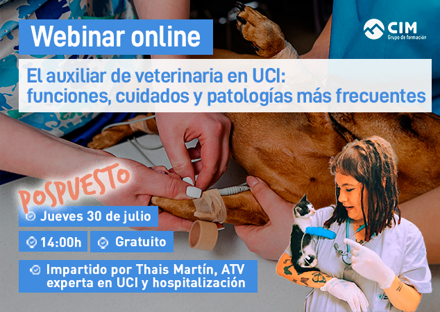 Próximo webinar veterinario