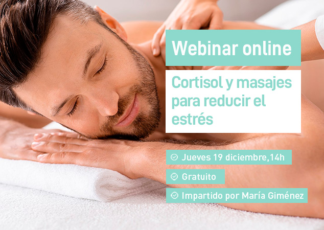 webinar cortisol y masajes